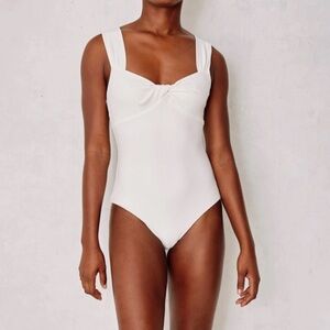 Marysia Lehi Maillot One Piece Swim Suit in Coconut